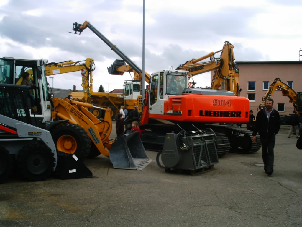 Welte Baumaschinen - 10 Jahre Jubiläum 2006 - Messen & Ausstellungen -  Baumaschinen & Bau Forum - Bauforum24