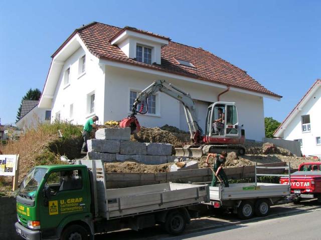 Neuanlage Gartenanlage um Einfamilienhaus Seite 3 Gartenbau