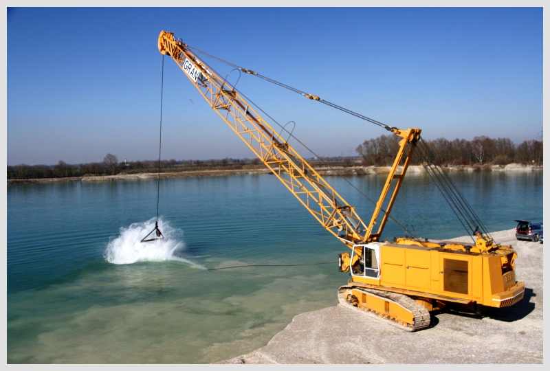 Liebherr HS 882 gru cingolata escavatore universale a fune dragline allestimento versatile Post-14275-1350756407