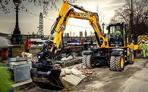 Mehr Informationen zu "JCB Hydradig Mobilbagger"