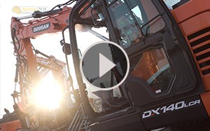 Mehr Informationen zu "Doosan DX140LCR-5 Kettenbagger"