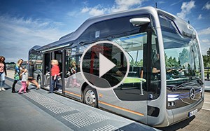 Mehr Informationen zu "Mercedes-Benz Future Bus Weltpremiere"