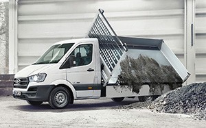 Mehr Informationen zu "Hyundai H350 Drei-Seiten-Kipper - IAA 2016"