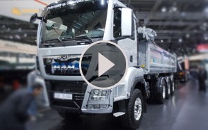 Mehr Informationen zu "MAN TGS 35.500 Baustellen Lkw - IAA 2016"