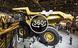 Mehr Informationen zu "Caterpillar 360 Grad Video - MINExpo 2016"