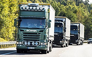 Mehr Informationen zu "Scania Platooning & Peter Hornig"