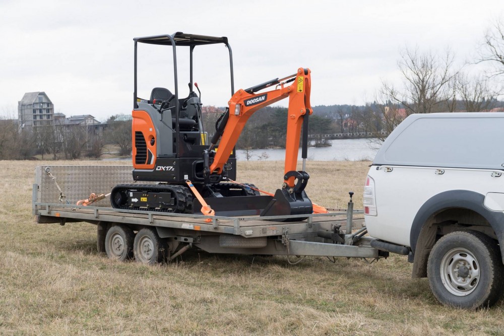 Doosan DX17Z Kompaktbagger