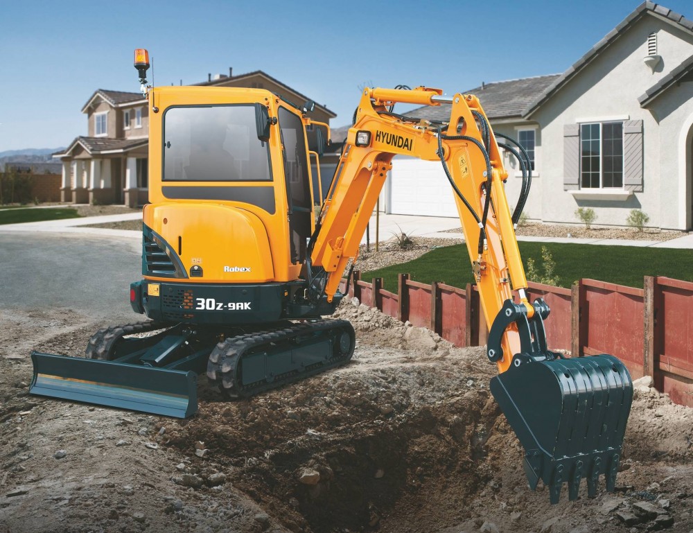 Hyundai R30Z-9AK Minibagger