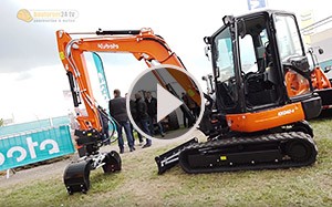 Mehr Informationen zu "Video: 2017 Kubota KX042-4 Minibagger"