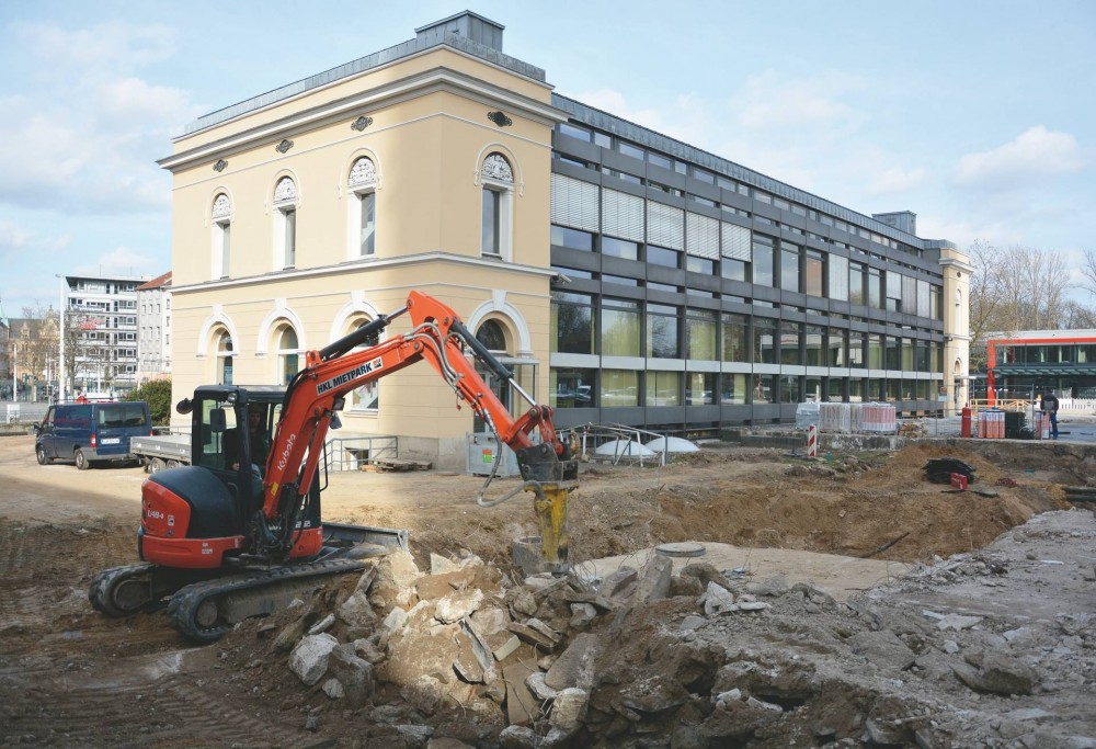 Kubota U48 Kompaktbagger aus dem HKL MIETPARK