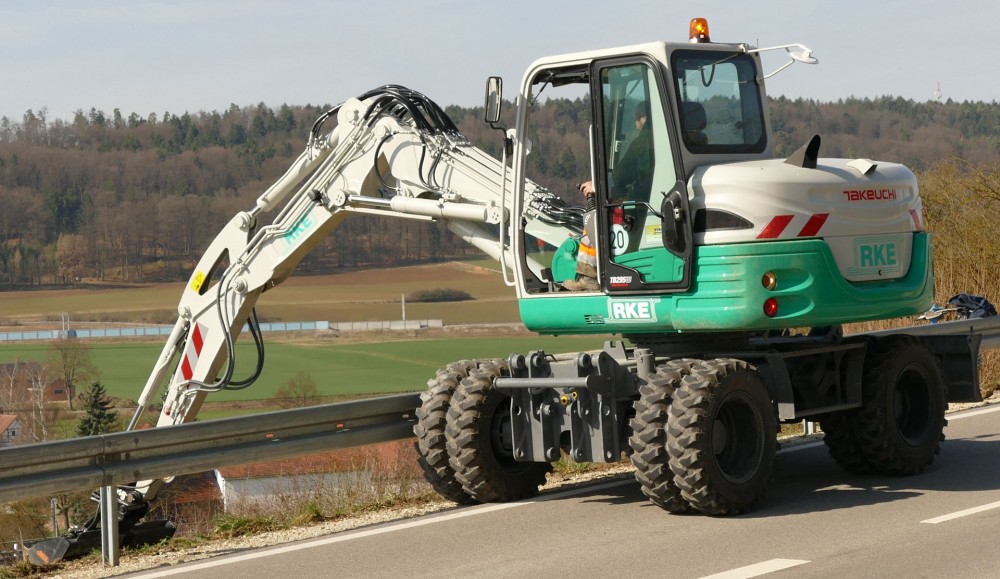 Takeuchi Mobilbagger TB 295 W-1