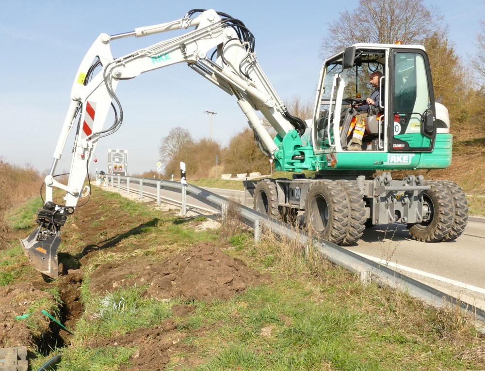 Takeuchi Mobilbagger TB 295 W-1