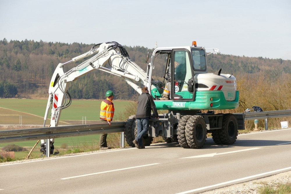 Takeuchi Mobilbagger TB 295 W-1