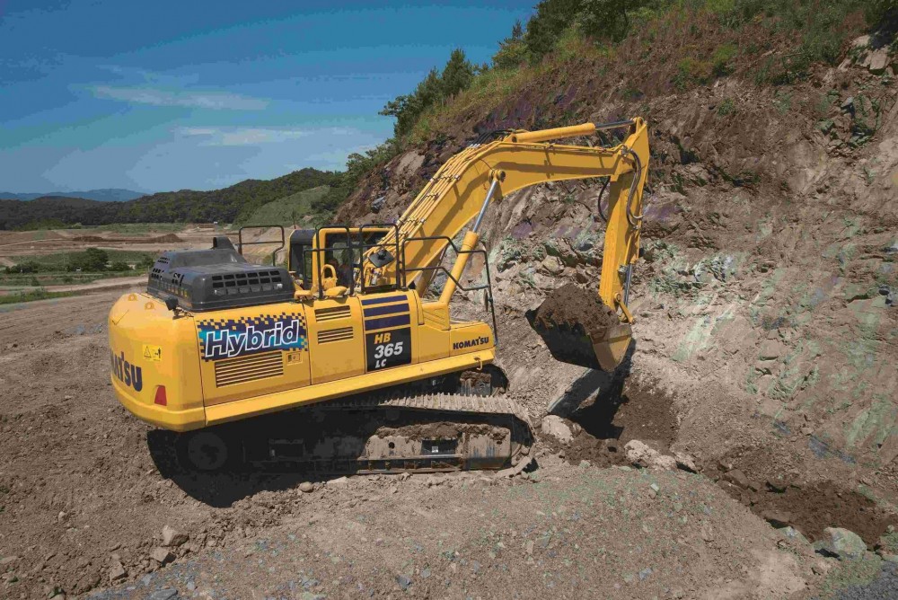 Komatsu Hybridbagger HB365NLC-3