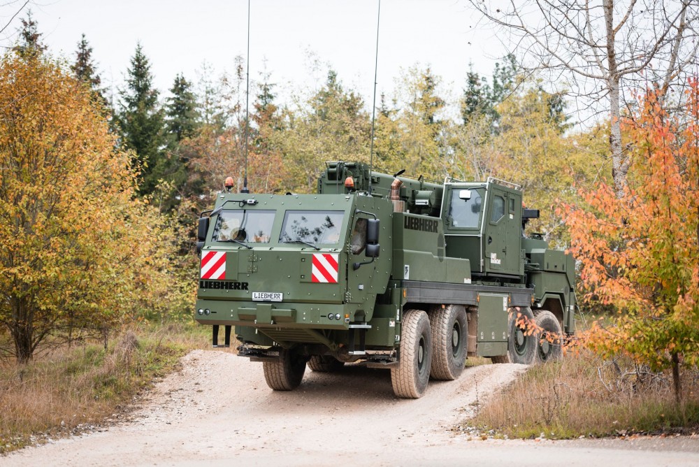 Liebherr G-BKF Bergekranfahrzeug für die Bundeswehr