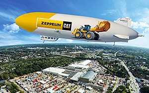 Mehr Informationen zu "Zeppelin auf der NordBau 2017"