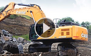 Mehr Informationen zu "Video: CASE CX750D 75-Tonnen Bagger"