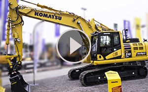 Mehr Informationen zu "Video: Komatsu PC210LCi-11 Bagger"