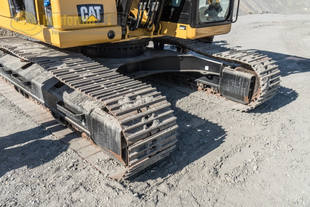 Cat Raupenbagger Unterwagen in Malaga 2017