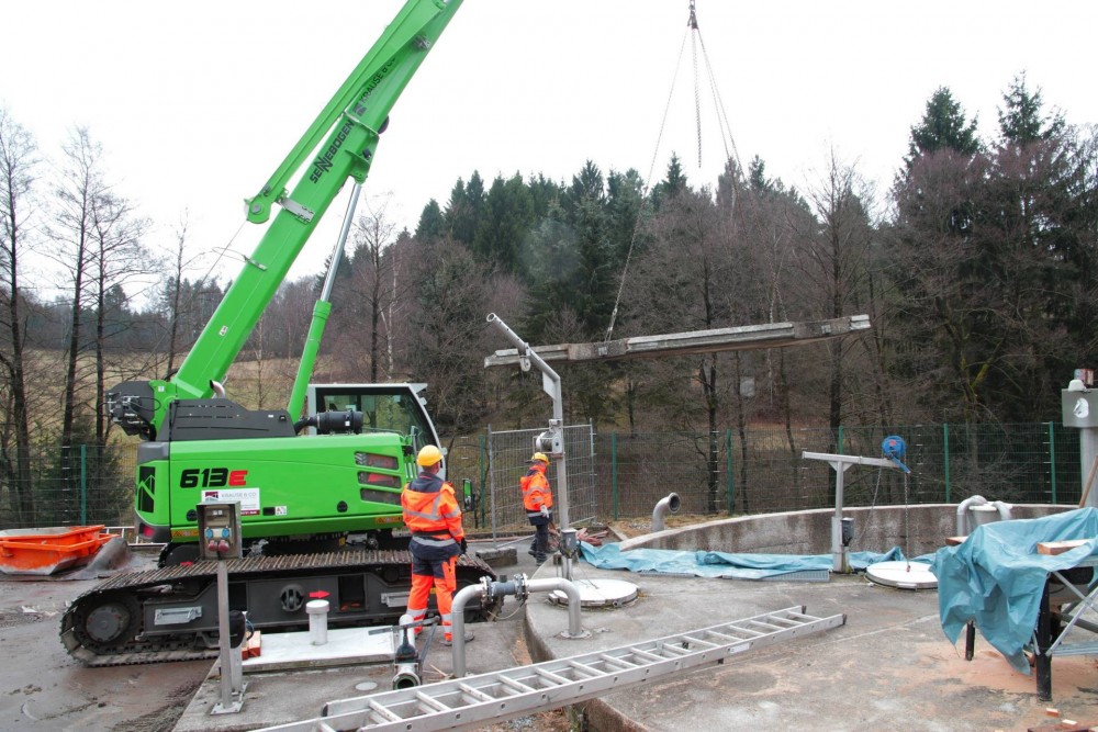 Der neue SENNEBOGEN 613 Raupentelekran