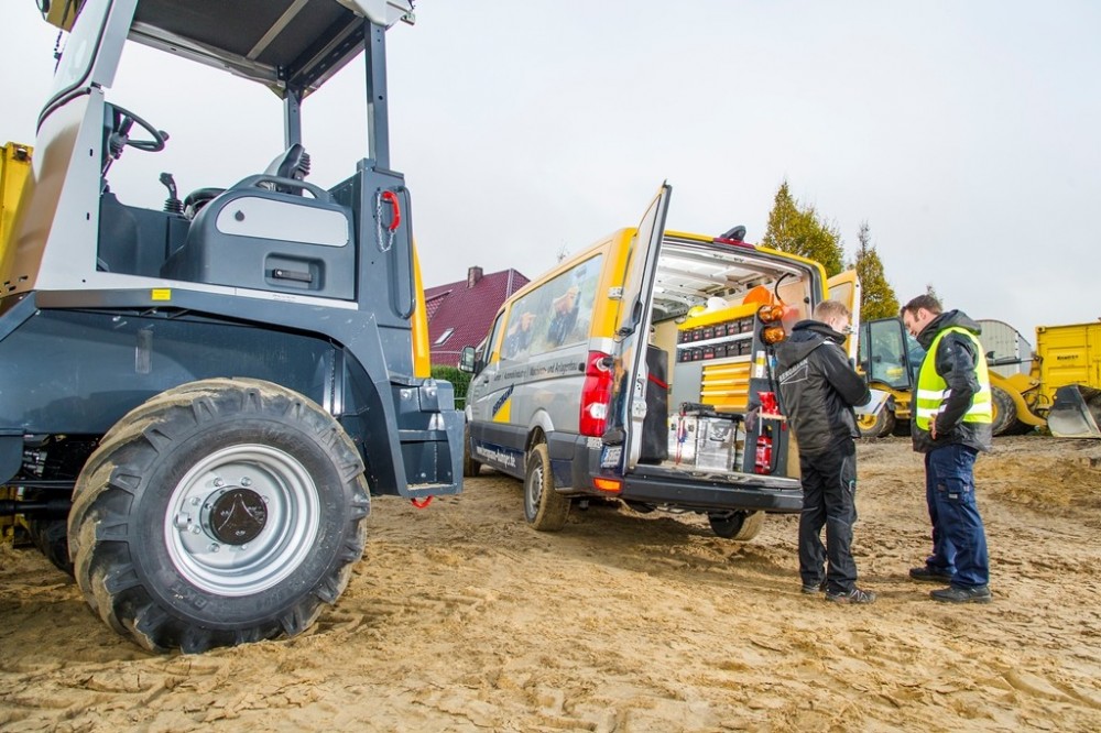 Der Bergmann-Service ist bei Ersatzteillieferungen oder Reparaturen zur Stelle