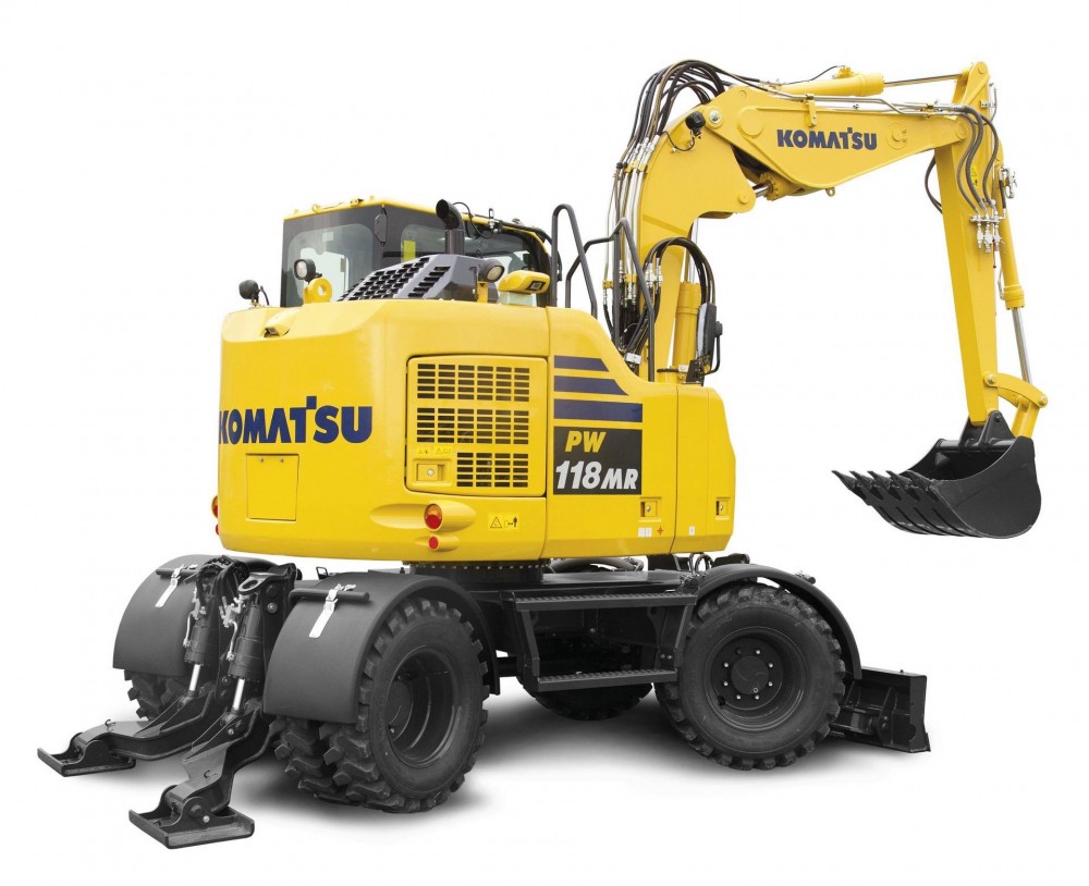 Komatsu PW118MR-11 Mobilbagger