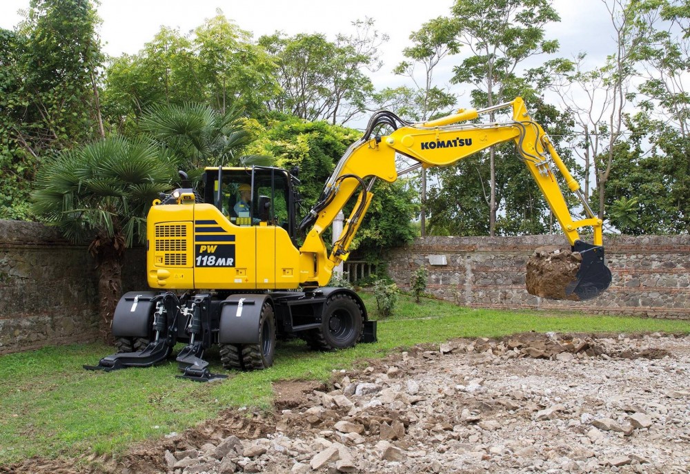 Komatsu PW118MR-11 Mobilbagger