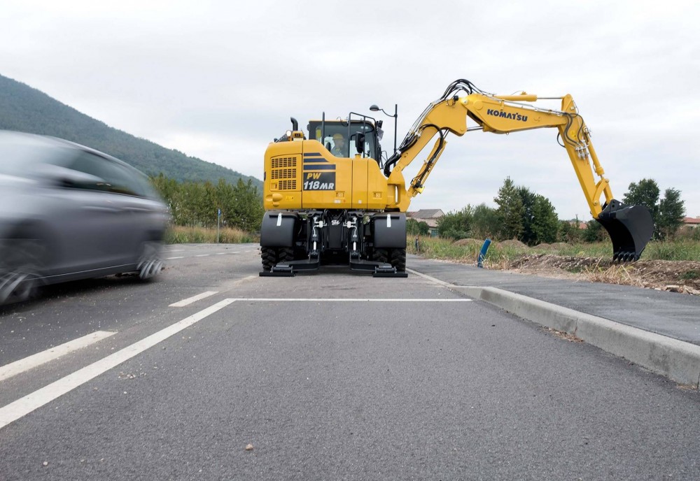 Komatsu PW118MR-11 Mobilbagger