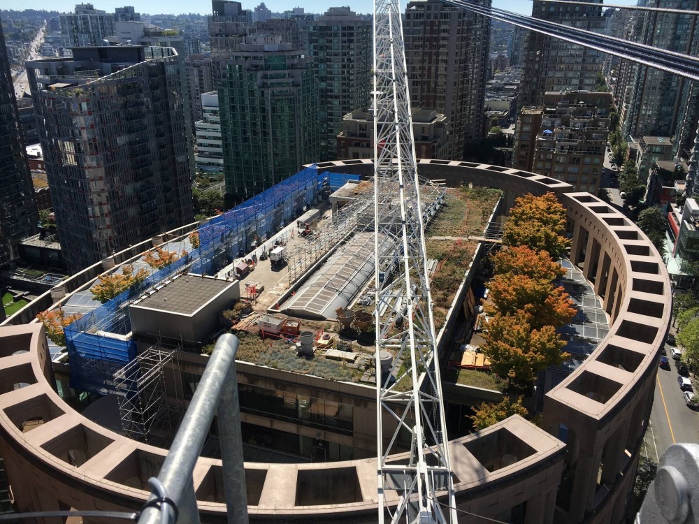 Terex CTL 430-24 Turmdrehkran in Vancouver