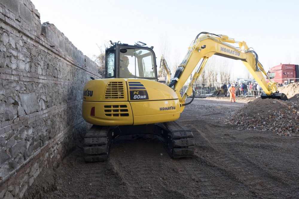 Komatsu PC80MR-5 Komapktbagger