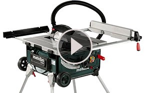 Mehr Informationen zu "Video: Metabo TS 254 K Kreissäge Test"