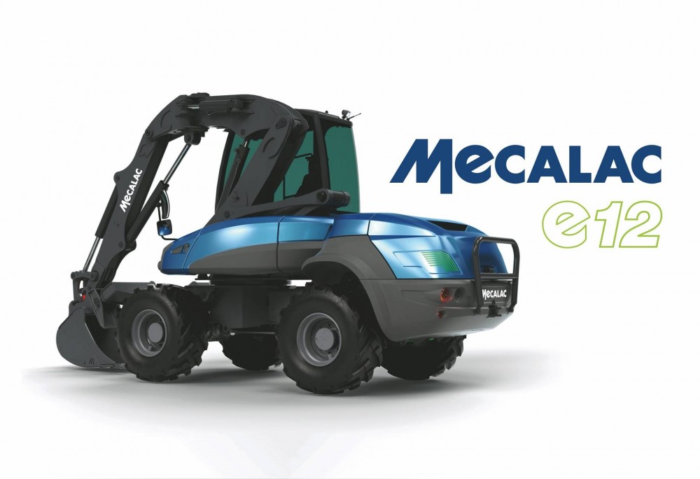 Mecalac e12 Elektrobagger