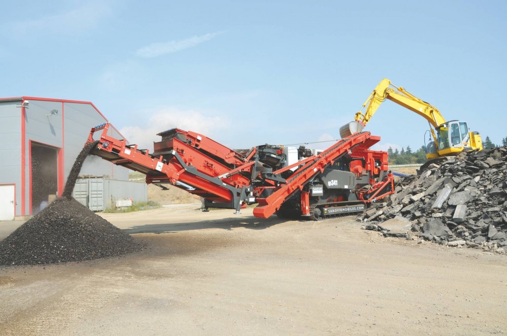 Sandvik QI341HS Prallmühle