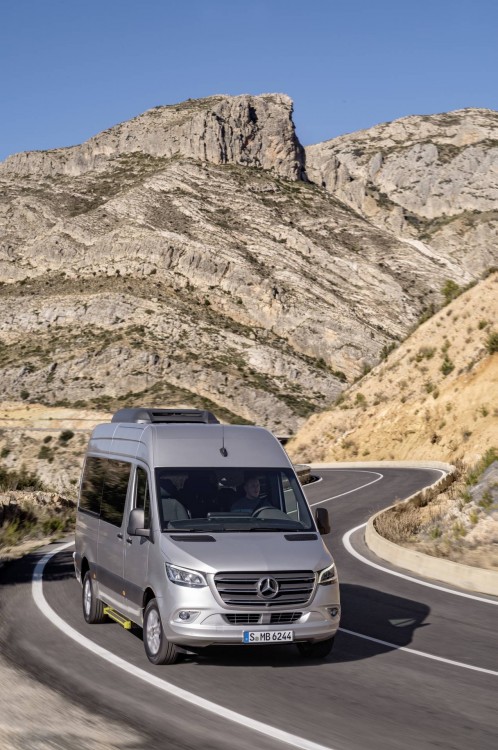 Sprinter Tourer 2018 von Mercedes-Benz © Foto: Mercedes-Benz