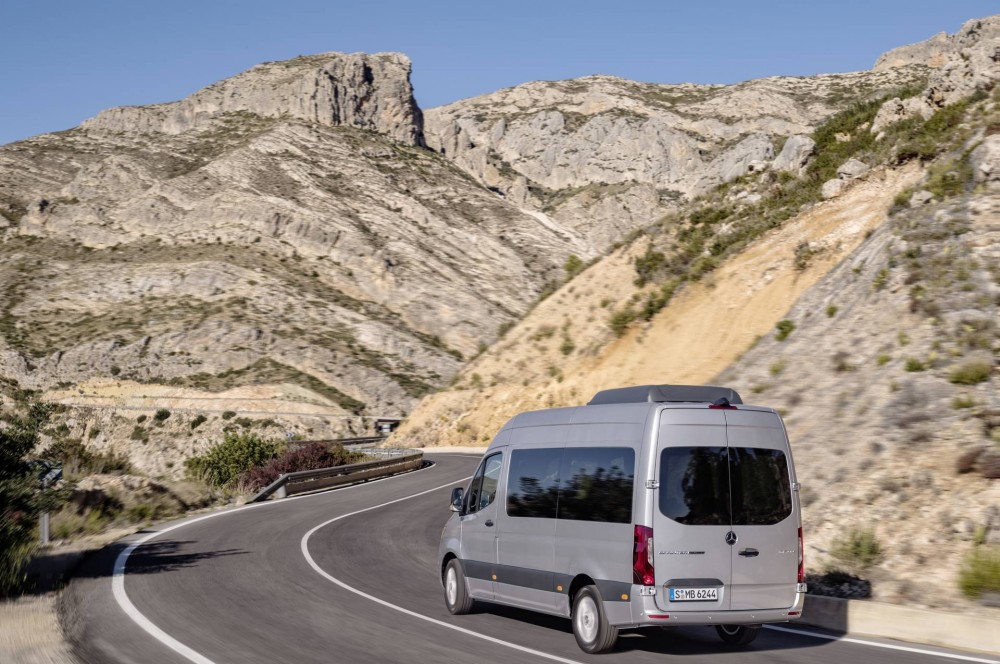 Sprinter Tourer 2018 von Mercedes-Benz © Foto: Mercedes-Benz