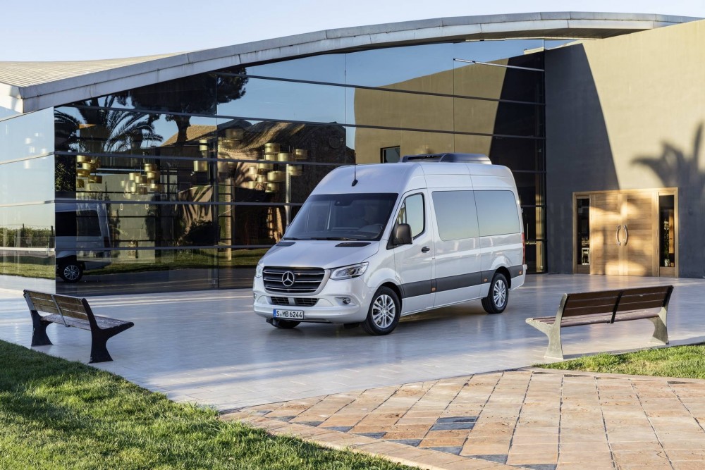 Sprinter Tourer 2018 von Mercedes-Benz © Foto: Mercedes-Benz