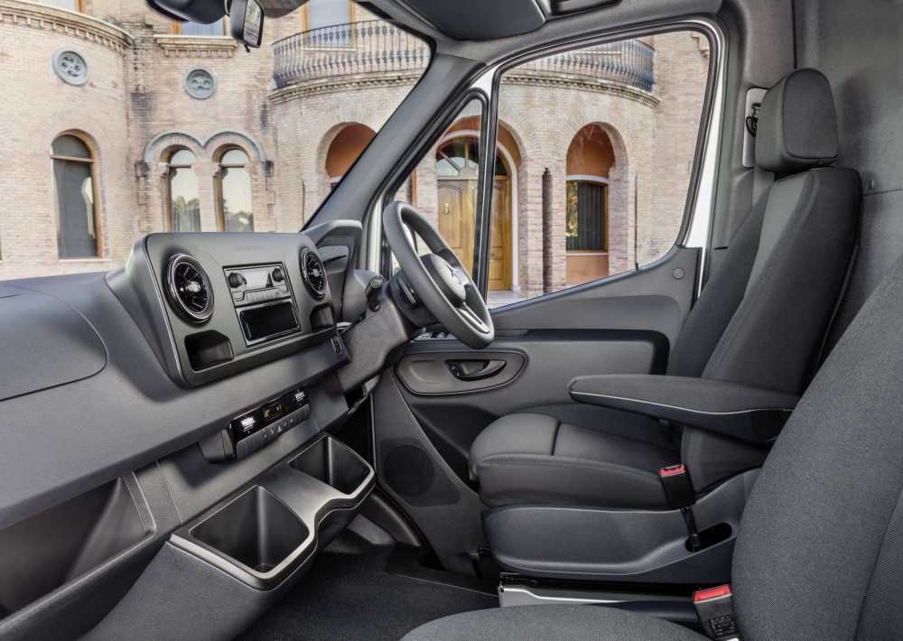 Sprinter 2018 Innenraum von Mercedes-Benz © Foto: Mercedes-Benz