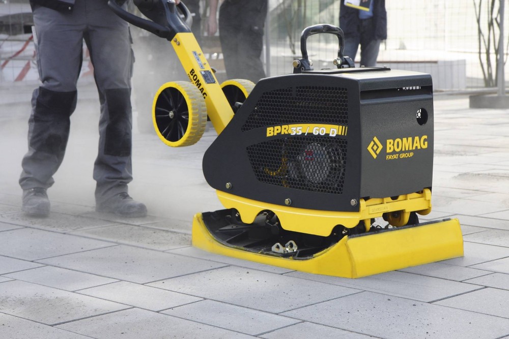 Bomag BPR 35 60 D Stoneguard Pflasterplatte