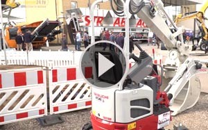 Mehr Informationen zu "Takeuchi TB2150 auf der Nordbau 2019"