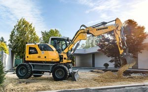 Mehr Informationen zu "Liebherr: Neue Compact-Mobilbagger"