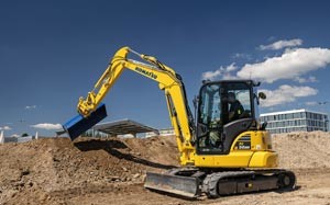 Mehr Informationen zu "Minibagger PC58MR-5E0 von Komatsu"