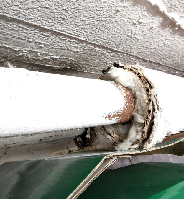 Alte Rohrisolierung ersetzen. Asbest Gefahr? - Baustoffe beim Hausbau -  Baumaschinen & Bau Forum - Bauforum24