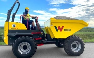 Mehr Informationen zu "Neue Raddumper von Wacker Neuson"