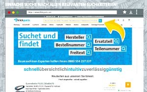 Mehr Informationen zu "Klickparts bietet Leistungsstarke Suche"