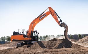 Mehr Informationen zu "Doosan stellt neuen Kettenbagger vor"