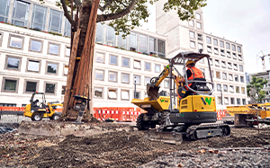 Mehr Informationen zu "Wacker Neuson auf der Tiefbau Live 2022"