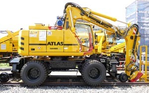 Mehr Informationen zu "Neuer ATLAS 1604 RR Zweiwegebagger"