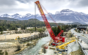 Mehr Informationen zu "Liebherr-Raupenkran LR 11000"