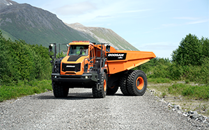 Mehr Informationen zu "Doosan 4x4 DA45-7 ADT Muldenkipper"