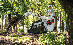 Mehr Informationen zu "Bobcat Mini-Raupenlader MT100"